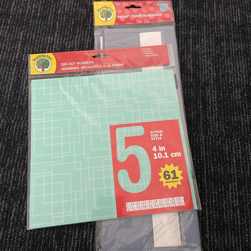 Teacher bundle- schedule & numbers